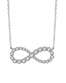 INFINITY STYLE DIAMOND NECKLACE (TN619)
