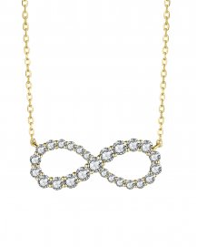 INFINITY STYLE DIAMOND NECKLACE (TN619)