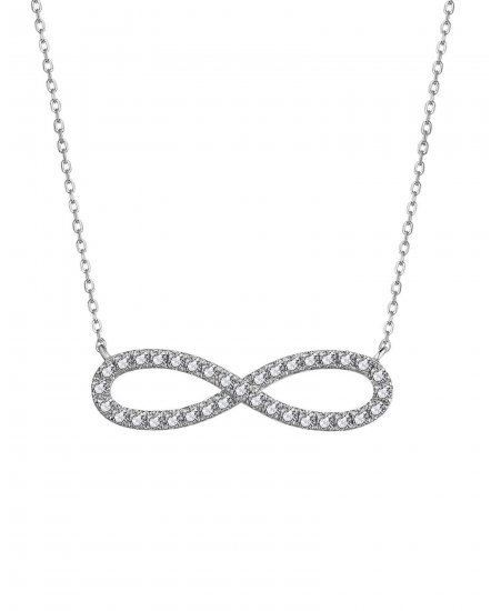 INFINITY STYLE DIAMOND NECKLACE (TN635)