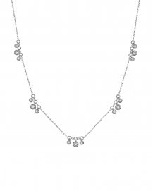 DIAMOND BY THE YARD DANGLE NECKLACE (TN653)