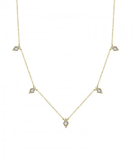 KITE STYLE DIAMOND NECKLACE (TN727)