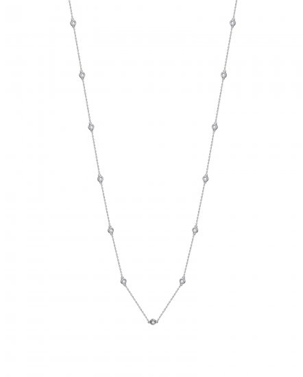 DIAMOND BY THE YARD NECKLACE (TN817)
