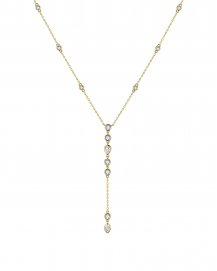 DIAMOND DANGLE DROP NECKLACE (TN966)