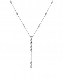 DIAMOND DANGLE DROP NECKLACE (TN966)