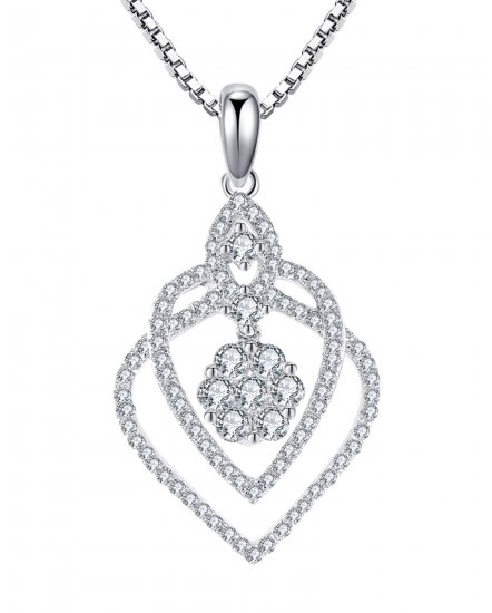 LEAF DIAMOND PENDANT (TP1063)