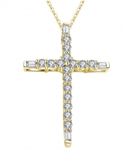 CROSS DIAMOND PENDANT (TP1071)