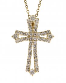 CROSS DIAMOND PENDANT (TP1104)
