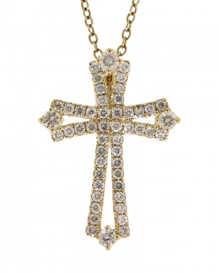 CROSS DIAMOND PENDANT (TP1104)