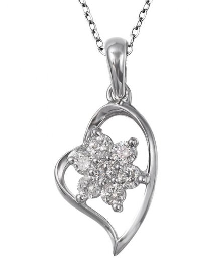 HEART DIAMOND PENDANT (TP1127)