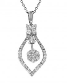 LEAF STYLE DIAMOND PENDANT (TP1135)