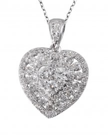 HEART DIAMOND PENDANT (TP1154)