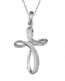 CROSS DIAMOND PENDANT (TP1158)