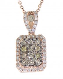 DOG TAG SAPPHIRE DIAMOND PENDANT (TP1159)