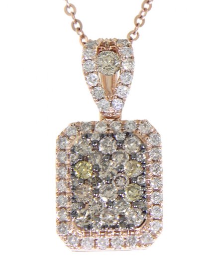 DOG TAG SAPPHIRE DIAMOND PENDANT (TP1159)
