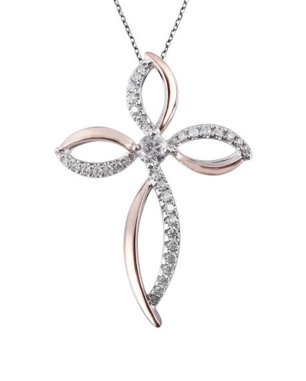 CROSS DIAMOND PENDANT (TP1194)