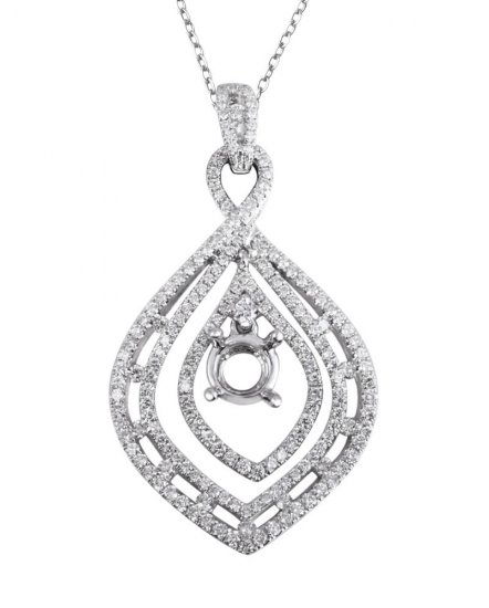  SEMI MOUNT DIAMOND PENDANT (TP1231)