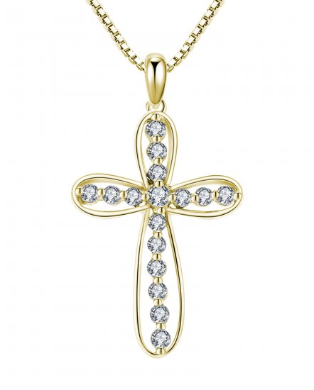 CROSS DIAMOND PENDANT (TP1235)