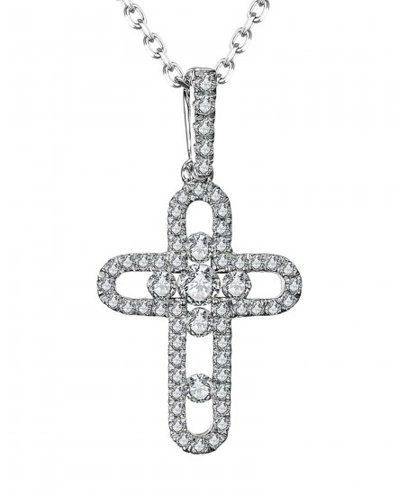 CROSS DIAMOND PENDANT (TP1247)