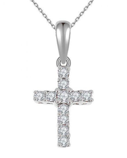 CROSS DIAMOND PENDANT (TP1270)