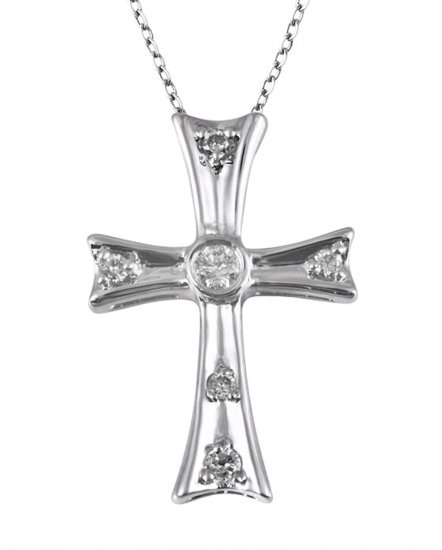 CROSS DIAMOND PENDANT (TP1273)