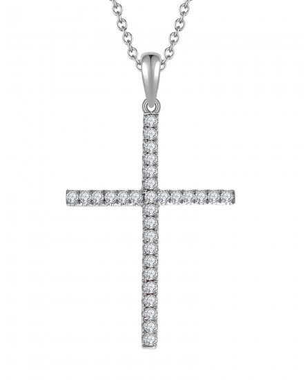 CROSS DIAMOND PENDANT (TP1284)