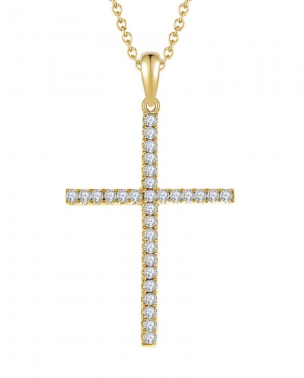 CROSS DIAMOND PENDANT (TP1284)