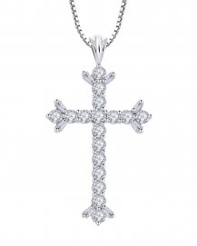 CROSS DIAMOND PENDANT (TP1305)