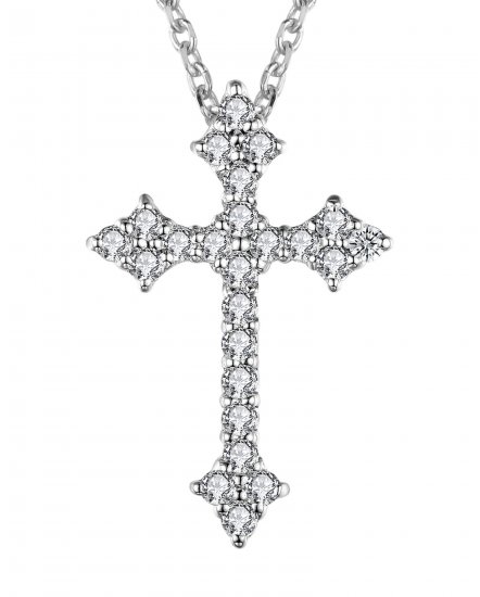 CROSS  DIAMOND PENDANT (TP1307)