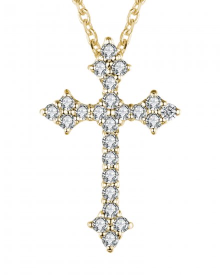 CROSS  DIAMOND PENDANT (TP1307)