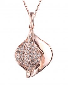 LEAF STYLE DIAMOND PENDANT (TP1320)