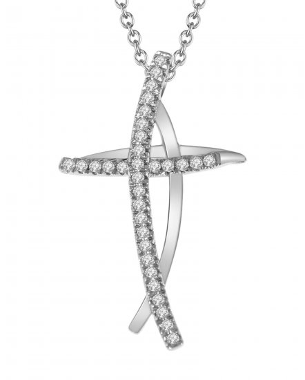 CROSS DIAMOND PENDANT (TP1330)