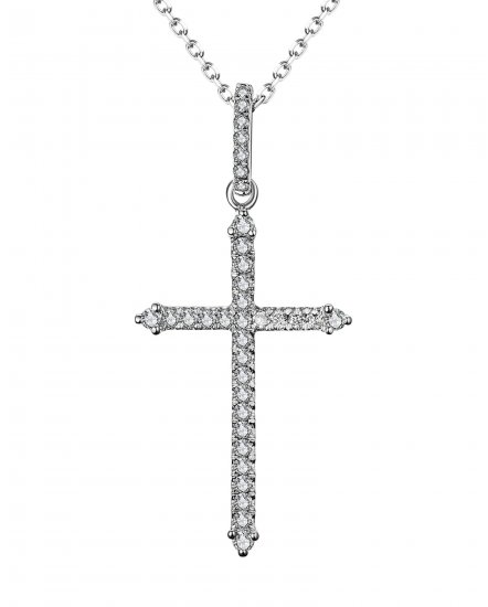 CROSS DIAMOND PENDANT (TP1357)