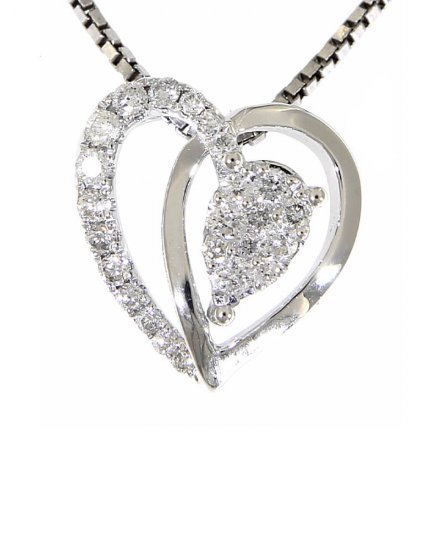 HEART DIAMOND PENDANT (TP1419)