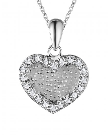 HEART DIAMOND PENDANT (TP1434)