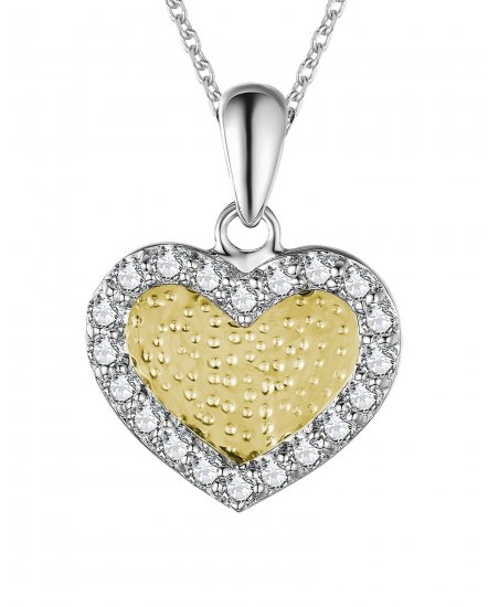 HEART DIAMOND PENDANT (TP1434)