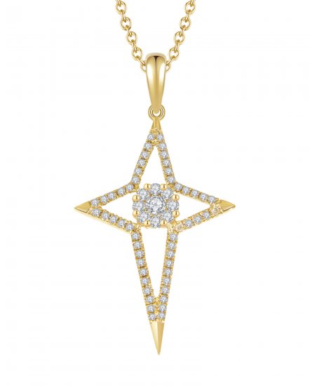 CROSS DIAMOND PENDANT (TP1441)
