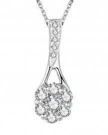 FLORAL STYLE DIAMOND PENDANT (TP1450)