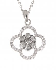 CLOVER STYLE DIAMOND PENDANT (TP1455)