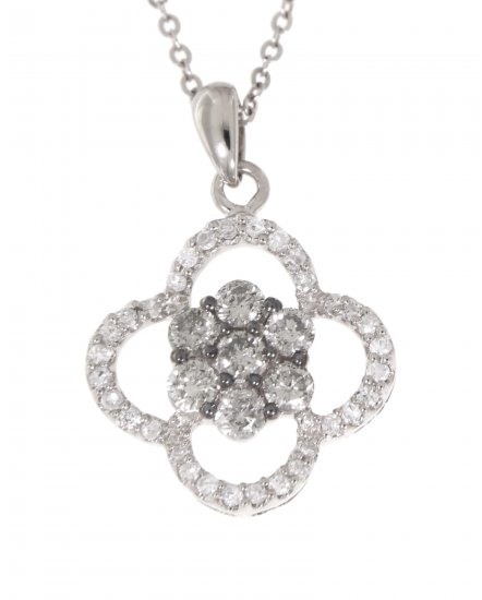 CLOVER STYLE DIAMOND PENDANT (TP1455)