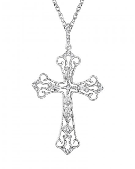 CROSS DIAMOND PENDANT (TP1460)