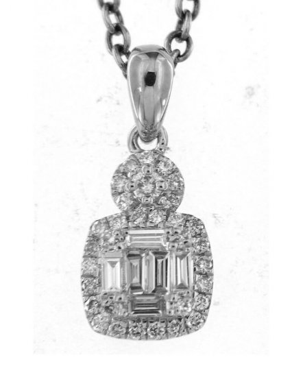 BAGUETTE DIAMOND PENDANT (TP1464)