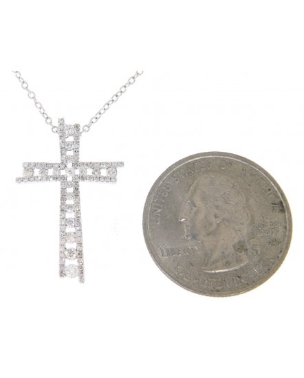 CROSS DIAMOND PENDANT (TP1472)