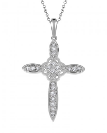 CROSS DIAMOND PENDANT (TP1475)