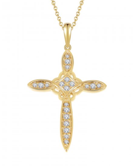 CROSS DIAMOND PENDANT (TP1475)