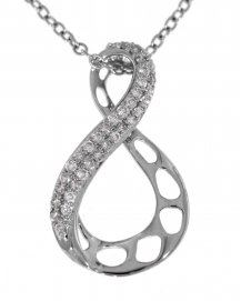 INFINITY STYLE DIAMOND PENDANT (TP1500)