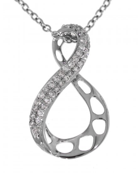 INFINITY STYLE DIAMOND PENDANT (TP1500)