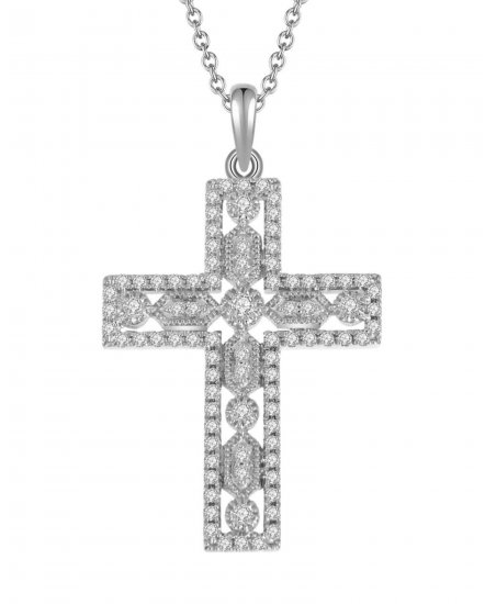 CROSS DIAMOND PENDANT (TP1523)
