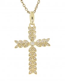  CROSS DIAMOND PENDANT (TP1526)