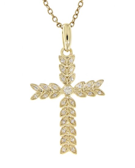  CROSS DIAMOND PENDANT (TP1526)