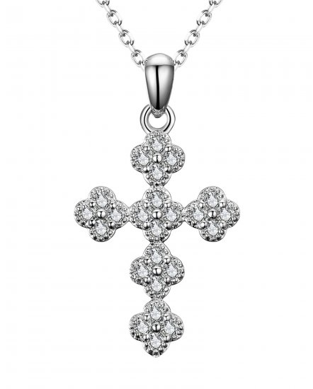 CROSS DIAMOND PENDANT (TP1537)